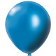 Гелиевый шар "Металлик синий"
